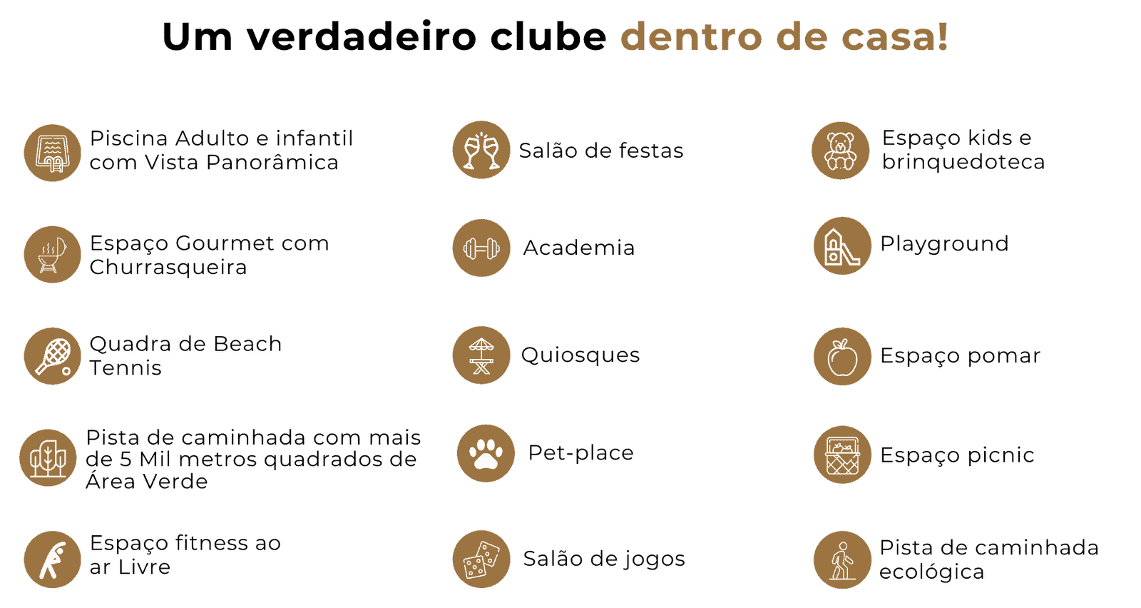 Imagem de um condomínio residencial moderno e bem equipado.