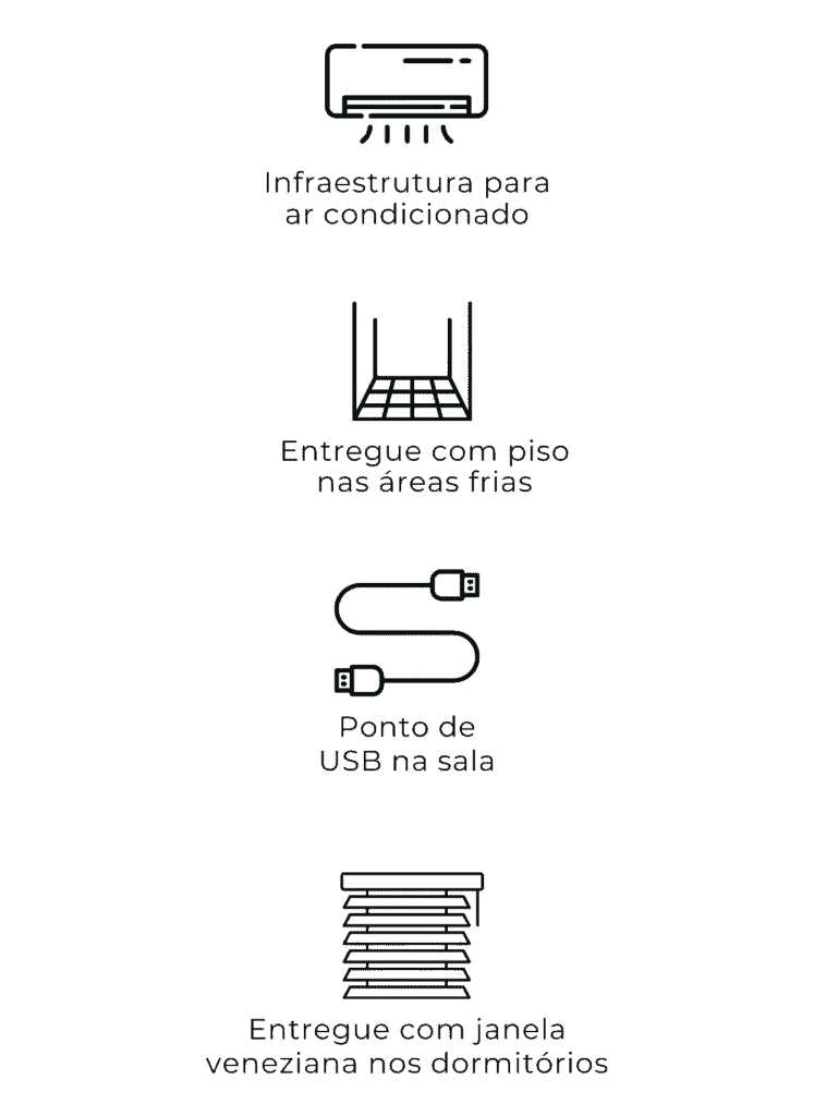 Imagem de fachada do GreenPark Residence, condomínio com infraestrutura moderna e áreas de lazer com.