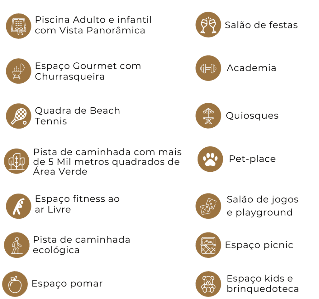 Praia de lazer e relaxamento no GreenPark Residence.